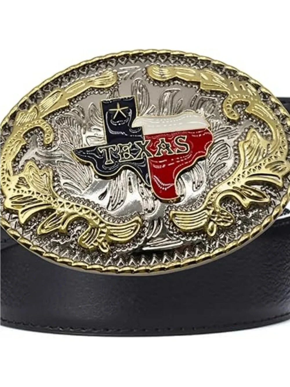 Big Texas Belt Buckle Texas Flag Cowboy Western Rodeo